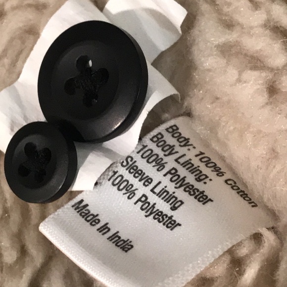 True Craft Buffalo Plaid Shacket Mens Sz M Red Black Sherpa Lined Flannel Shirt - Picture 4 of 11